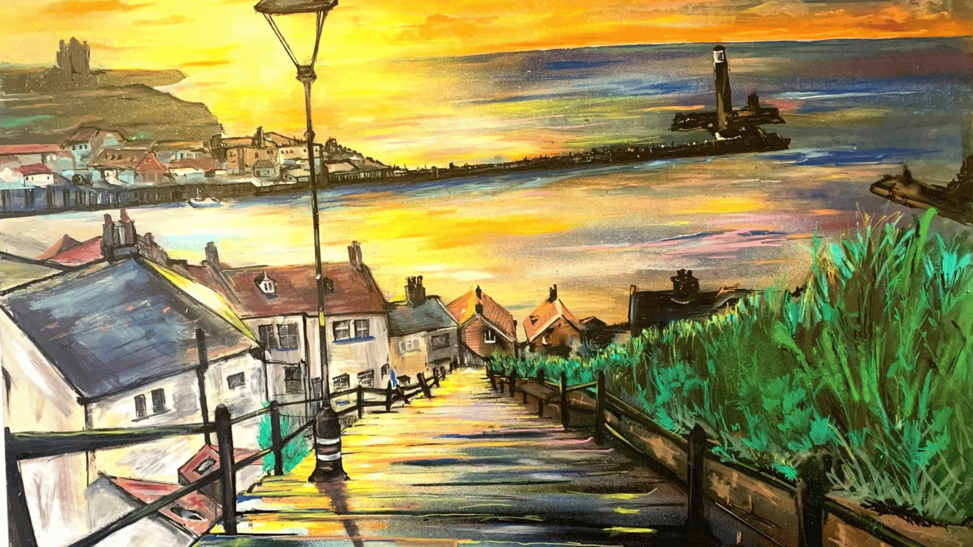 Beyond the Harbour Lights: The Story Behind the Whitby Canvas